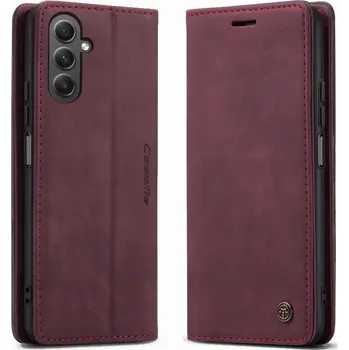 Pouzdro na mobilní telefon Flipové pouzdro MBM pro Samsung Galaxy M35 5G, červené