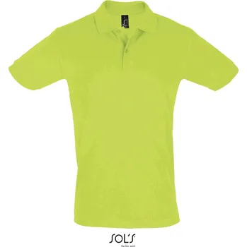 Pánské oblečení SOL's Collection Polokošile Perfect Men, piqué, krátký rukáv, pánská COT25113409305-apple green 2XL Zelené jablko
