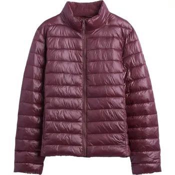 Dámská prošívaná bunda GAP V-FRCH LOGO LW PUFFER JKT XL Červená