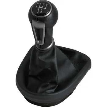 Hlavice řadicí páky Hlavice řadící páky s manžetou a rámečkem SEAT LEON | 2005-2012 | 5 rychlostí | NTY