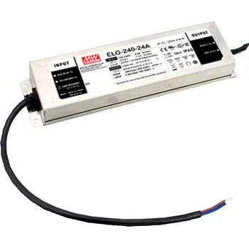 Příslušenství pro svítidlo FANEUROPE Driver MW ELG konst.napětí IP67 DIMM DALI výstup DC 24V 10A 240W vstup AC100-305V DC142-431V 24,4x7,1x3,7 cm - FANEUROPE FAN I-DRIVER-ELG-240-24DA