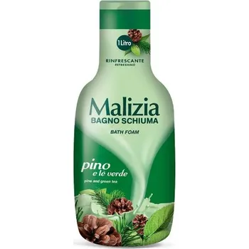Dávkovač mýdla Malizia koupelová a sprchová pěna do koupele Pine and Green Tea 1000 ml