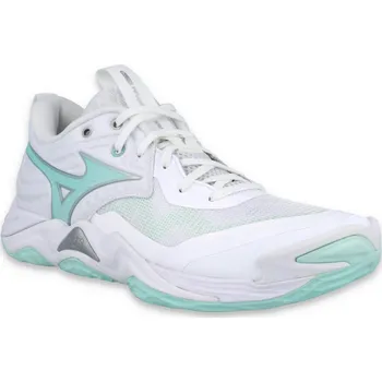 Dámská sálová obuv Mizuno Wave Momentum Elite W V1GC251245 - white/blue tint 39