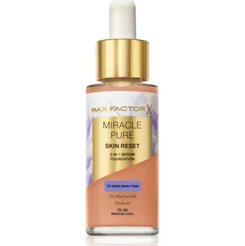 Make-up Max Factor Miracle Pure Skin Reset pečující make-up odstín 70-85 Medium Cool 30 ml