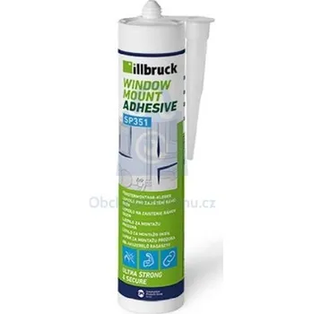 Průmyslové lepidlo Lepidlo pro zajištění rámů oken, SECURE WINDOW ADHESIVE, Illbruck SP351 600 ml, antracit, balení 1 ks