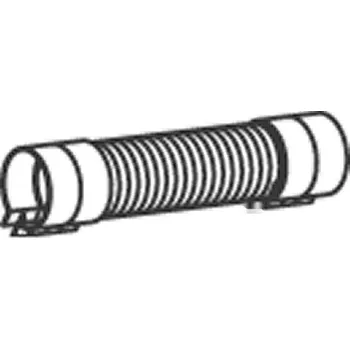 Zvlněná trubka, výfukový systém DINEX DIN53276