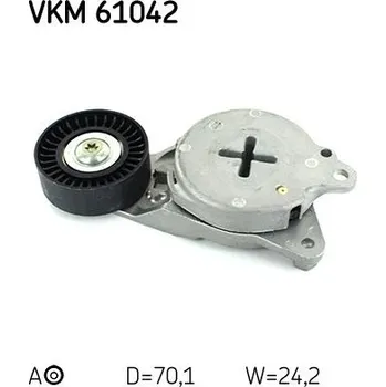 Napínák, žebrovaný klínový řemen SKF VKM 61042