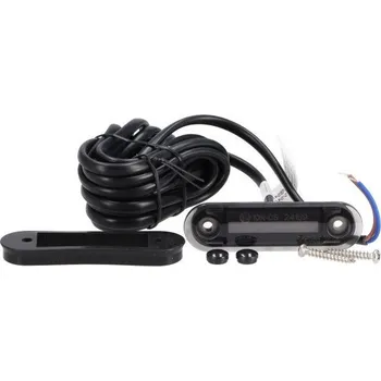 Příslušenství osvětlení automobilu Obrysové LED světlo žluté 12/24V oválné kouřové Boreman Boreman 1001-6003A, , ,