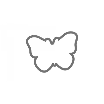 Vykrajovátko Vykrajovátko - Motýl