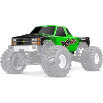 RC náhradní díl Traxxas karosérie X-Monster Chevrolet GMT400 CK zelená