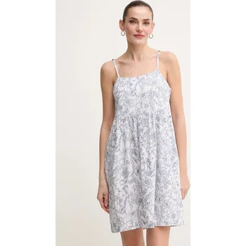 Dámská móda Lněné šaty Pepe Jeans DIVINA PL953702 bílá 00X, vel. XL