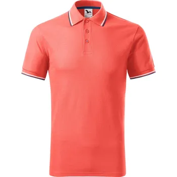 Pánské tričko Polokošile Ondřej - korálové Velikost: M