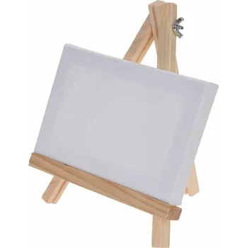 Malířský stojan Mini malířský stojan s plátnem - velká