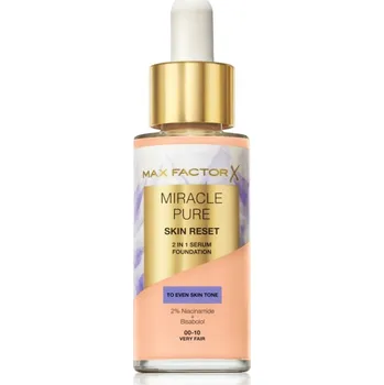 Dekorativní kosmetika Max Factor Miracle Pure Skin Reset pečující make-up odstín 00-10 Very Fair 30 ml