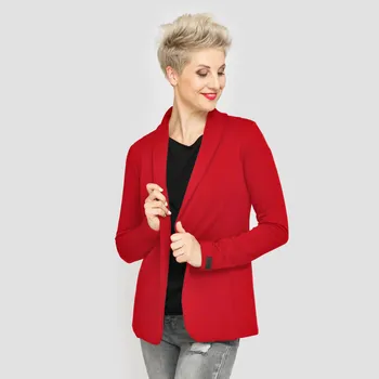 Dámské sako Dámské červené sako Velikost: XXL
