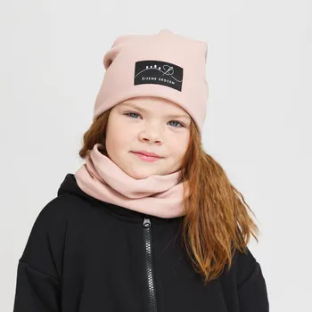 Čepice Pudrová žebrovaná čepice Velikost: S