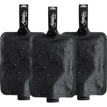 Cestovní pouzdro Matador FlatPak Toiletry Bottle (3 pk) Barva: černá