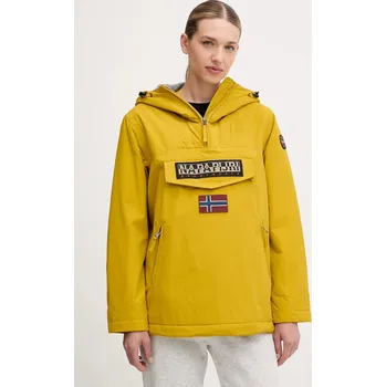Bunda Napapijri Rainforest NP0A4GM6Y1O1 žlutá 17X, vel. M