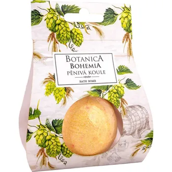 bomba do koupele Botanica pěnivá a šumivá koule do koupele 110 g - pivo a chmel