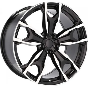 Alu kolo RACING LINE Alu Kola Racing Line Y0204 8X20 5X112 ET27 Mb - Polished + Black 66.6
