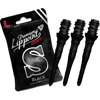 Příslušenství pro šipky Hroty L-style Lippoint Premium SHORT Black 30 ks