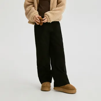 Dívčí kalhoty Reserved - Kalhoty s přívěskem - černý - 066FG-99X - 066FG-99X-146