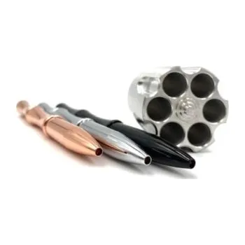 Vybavení pro přežití Propiska/kuličkové pero Revolver, sada 3 kusy, Caliber Gourmet