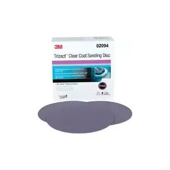 Brusný papír 3M Trizact Hookit brusný kotouč na čirý lak Ø 75 mm, 02094, P1500