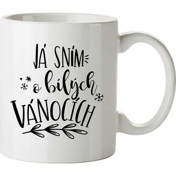 Vánoční hrnek 350 ml v krabičce - sním o Vánocích