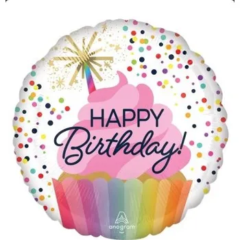 Balónek Kruh - Dortík HB 43cm - fóliový balónek