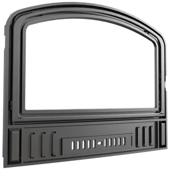 Krbové nářadí Litinové dveře malované pro volně stojící kamna série K6 K9 K6-000007/OBR/W/G/MALOWANE