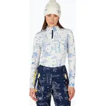 Dámská mikina Rossignol JCC Booster Half Zip snow angel arctic print