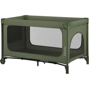 Dětská postýlka Lionelo Jasmin Easy Fold 74,09 x 67 x 123 cm Green Olive