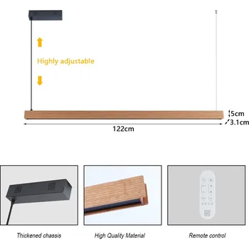 MADEIRA lineár dřevo dub 122cm Tuya WIFI