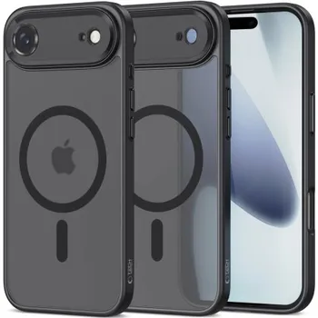 Pouzdro na mobilní telefon Tech-Protect | Tech-Protect MagCam MagSafe kryt na iPhone 17 Air, černý