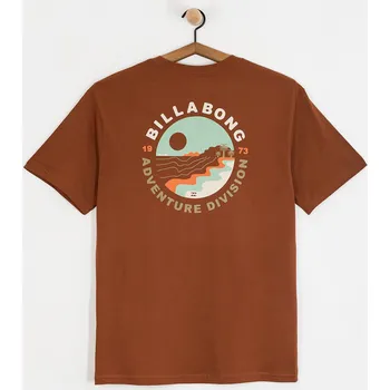 Pánské tričko Billabong Rockies (rust) L, oranžová