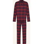 Jockey Pánské Pyžamo Everyday Z Flanelu, tmavě červená /...