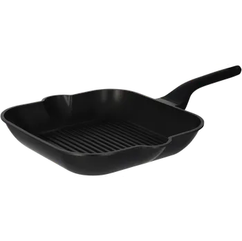 Pánev SILVERCREST® Pánev / Grilovací pánev z hliníkové litiny, Ø 28 cm (čtvercová)