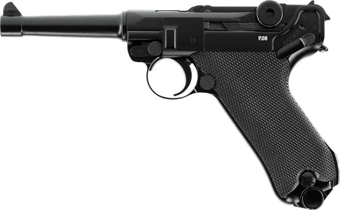 Vzduchová pistole UMAREX LEGENDS P08 CO₂ 4,5mm