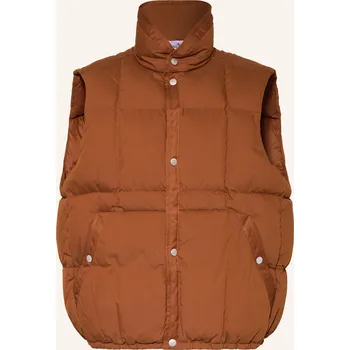 Stone Island Pánská Péřová Vesta Marina, hnědá, 52