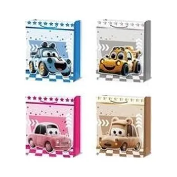 Set školních potřeb Torebka prezentowa L Pojazdy mix