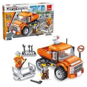 Klocki auto roboty drogowe 171el