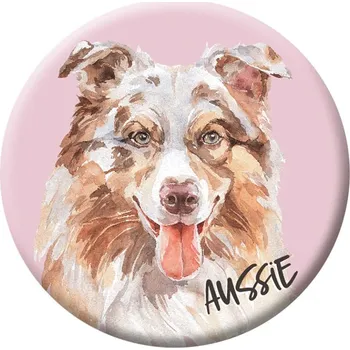 Button (placka) se špendlíkem 44 mm - Aussie