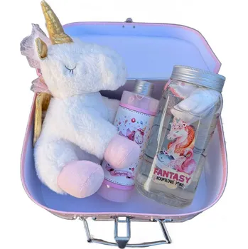 Školní kufřík Dětský dárkový kufřík s jednorožcem
