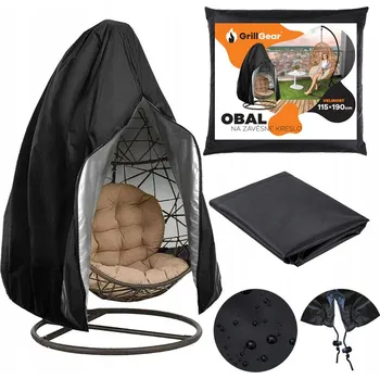 Závěsné křeslo Vysoce kvalitní voděodolný a UV odolný obal na závěsné křeslo JAKS Premium