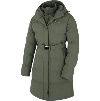 Dámský kabát Husky Dámský hardshellový plněný kabát Nerine L L - plus, khaki