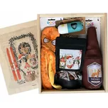 Dárková dřevěná bedna pro pejskaře