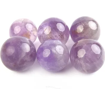 Přírodní kámen Ametystová menší koule