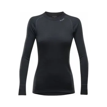 Dámské termoprádlo Devold DUO ACTIVE dámské triko dlouhý rukáv Black