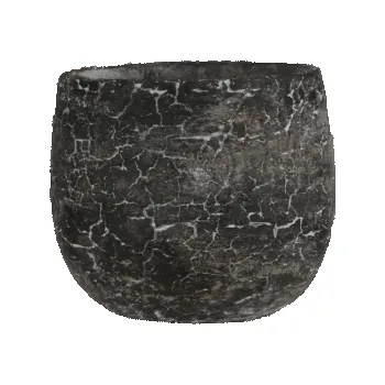 Hrnec Hrnec Mica Thomas 1042635, keramika, H 16 cm, šedý